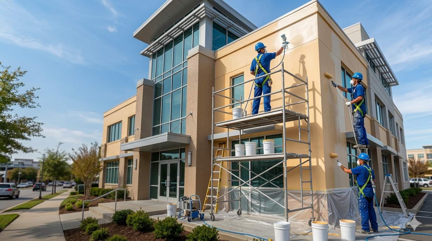 commercial exterior painters